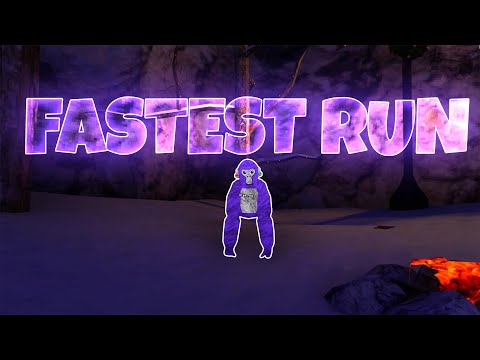 The FASTEST Run in Gorilla Tag | Gorilla Tag Tutorial