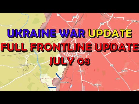Ukraine War Update (20230708): Full Frontline Update
