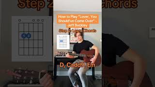 How to Play "Lover, You Should've Come Over" - Jeff Buckley ?