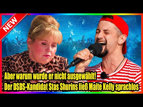 Aber warum wurde er nicht ausgewählt! Der DSDS-Kandidat Stas Shurins ließ Maite Kelly sprachlos