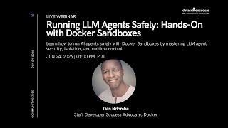 Running LLM Agents Safely: Hands-On with Docker Sandboxes