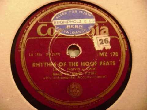 Rhythm of the Hoof Beats - Gene Autry 78RPM