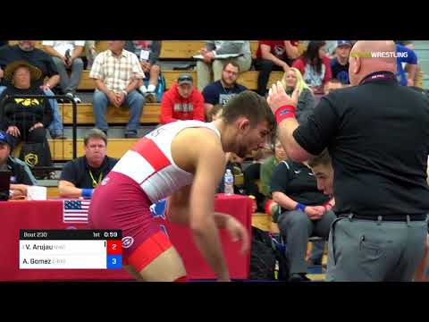 2018 FS WTT Challenge/UWW Juniors 61 2 Of 3 - Vitali Arujau (NYAC) Vs. Austin Gomez (C-RTC).mp4