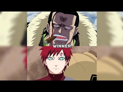 Gaara VS Crocodile | The Batte Of Sand | Similar Style User Part:1