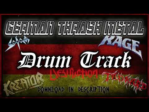 Epic German Thrash Metal Drum Track! (FREE WAV DOWNLOAD)