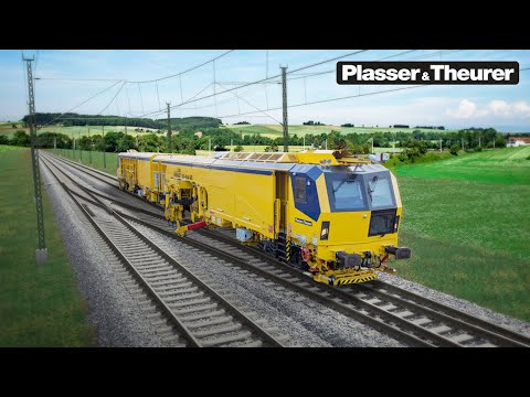 Smart track maintenance machines: Unimat 08-4x4/4S – Plasser & Theurer | aktuellTV (EN)