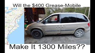Taking The $400 Craigslist Van On 1300 Mile Roadtrip! Will It Make it