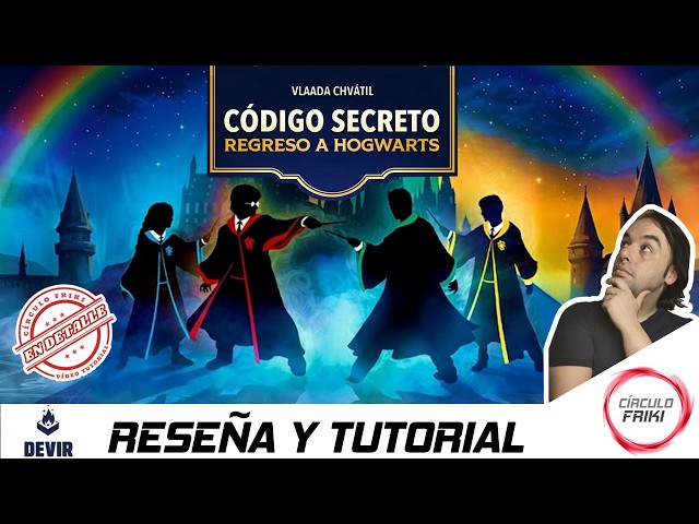 Vídeo relacionado con Devir - Código Secreto Regreso a Hogwarts Juego de Mesa Harry Potter | Temática Magia y Estrategia Familiar, 4-8 Jugadores, +10 Años, Partidas Rápidas | Versión Española (BGCOSEHPSP)