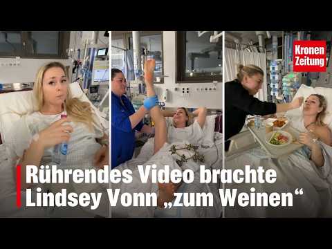 Touching video brought Lindsey Vonn to tears | krone.tv NEWS