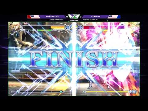 F@X 250 BB:CF - Skythe (Jin) Vs. KarthisK (Λ-No.11-) - BlazBlue: Central Fiction Round Robin