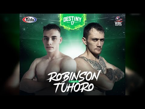 Mitch Robinson Vs Chevez Tuhoro - Destiny Muay Thai 17