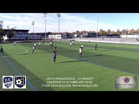 DIMANCHE 24 OCTOBRE 2021 U20 FC FRANCONVILLE - AS ERMONT LES BUTS