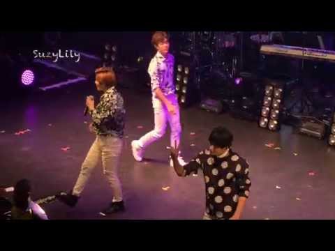 151009 Heartbeat and My Girl by Infinite H in Infinite Effect London