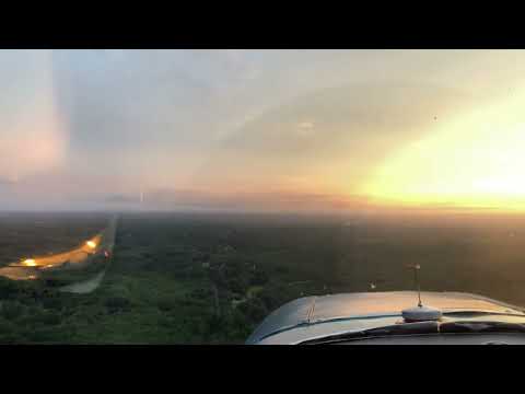 Wheel landings and pattern flying in a 1946 Aeronca Champ 7AC