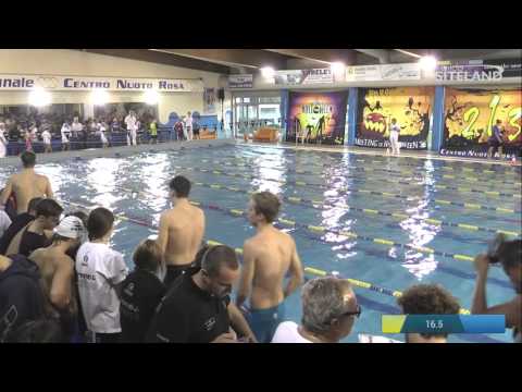 100 Dorso Juniores Maschile (Serie 1) - Meeting di Halloween 11Trofeo citta' di Rosa'