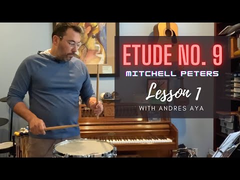 TMEA 2022-2023 Etude 9, Advanced Snare Drum Studies by M. Peters, feat. Andres Aya ensembleblock.com