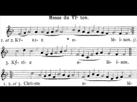 KYRIE DE LA MESSE ROYALE DU VIème TON - HENRY DU MONT