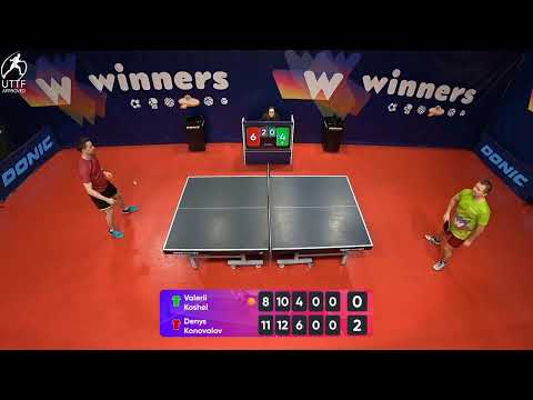 WINners League 31.01.2022 Koshel V. - Konovalov D. 22:00