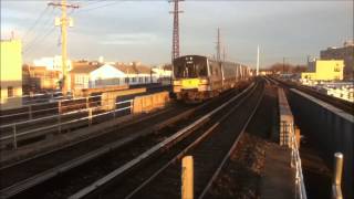 preview picture of video 'LIRR Rush Hour Action at Lynbrook'