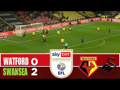 WATFORD vs SWANSEA CITY 0-2 | 2026 Championship | Match Highlights