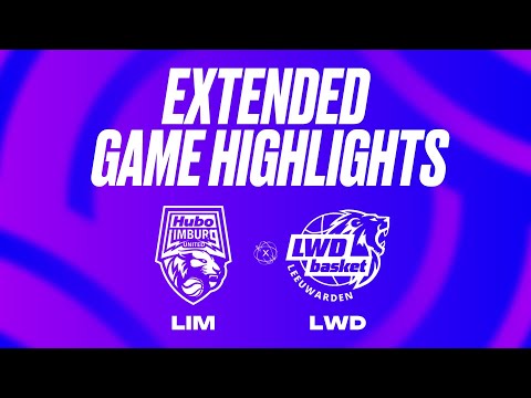 Hubo Limburg United vs. LWD Basket Extended Game Highlights