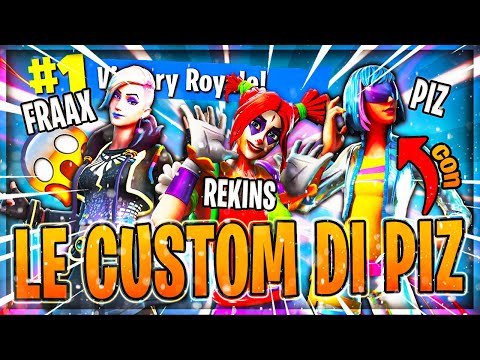 Una TRIO in PRESTITO per una CUSTOM PAZZESCA! - FORTNITE