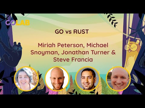 Rust Vs Go Panel - Miriah Peterson, Michael Snoyman, Jonathan Turner, Steve Francia