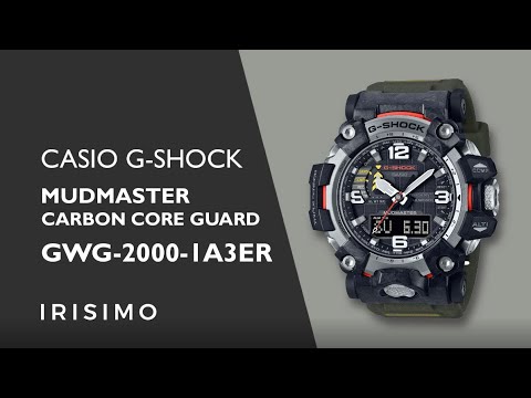 CASIO G-SHOCK MUDMASTER GWG-2000-1A3ER CARBON CORE GUARD | IRISIMO