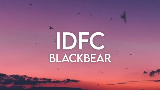 idfc slowed - blackbear (Lyrics) &quot;I don&#39;t f**king care&quot; [TikTok Remix]
