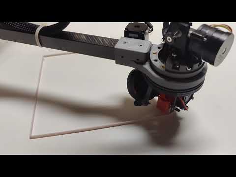 The first print - IBIS S1 SCARA 3D Printer