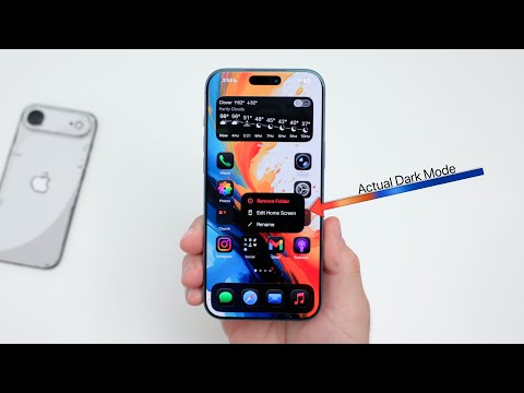 Unlock Actual Dark Mode on iPhone