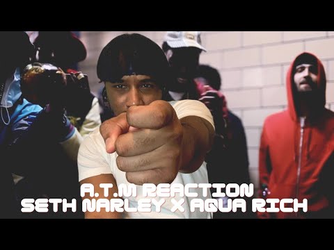 NEW RAPPERS FROM THE BRONX !!! Seth Narley X Aqua Rich - A.T.M (Official Video) REACTION