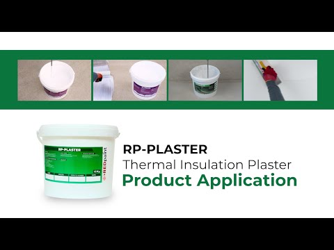 How to Apply REDpaint® - Plaster (Thermal Insulation Plaster) Product?