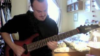 Meshuggah - Humiliative Cover +  solo by Carl Mörner Ringström