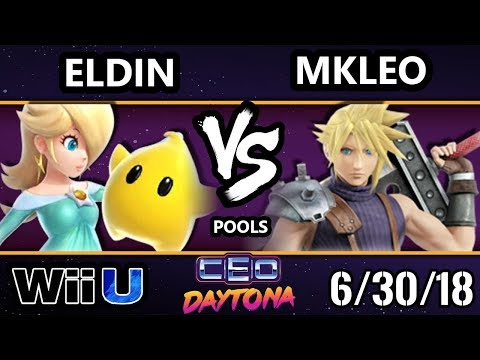 CEO 2018 Smash 4 - OES | Eldin (Rosalina) Vs. Echo Fox | MkLeo (Cloud) Wii U - Pools