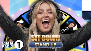 He's ADORABLE Perrie Edwards calls her son and pop royalty on Sit Down Stand Up