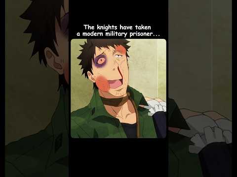 KNIGHTS BEAT UP A MILITARY MAN😱 #anime #shorts