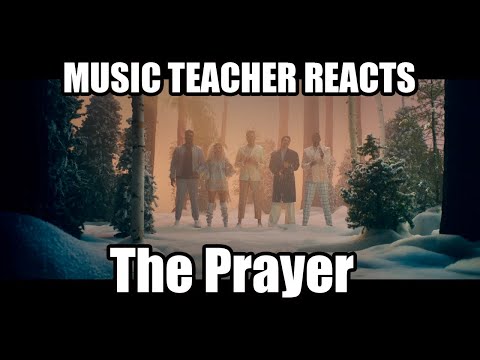 Music Teacher Reacts: PENTATONIX - The Prayer (Official Video)