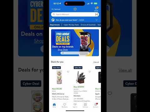Learn how to quickly find items inside a Walmart!