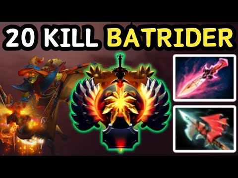 🔥 THIS IS HOW TO PLAY MID BATRIDER LIKE A PRO 20 KILLS | DOTA 2 🔥