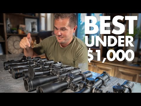 Best Scope Under $1,000: 9 scopes reviewed head-to-head