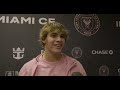 MESSI & Inter Miami: Benjamin Cremaschi discusses RETURN from injury after 3-2 win vs. Sporting KC