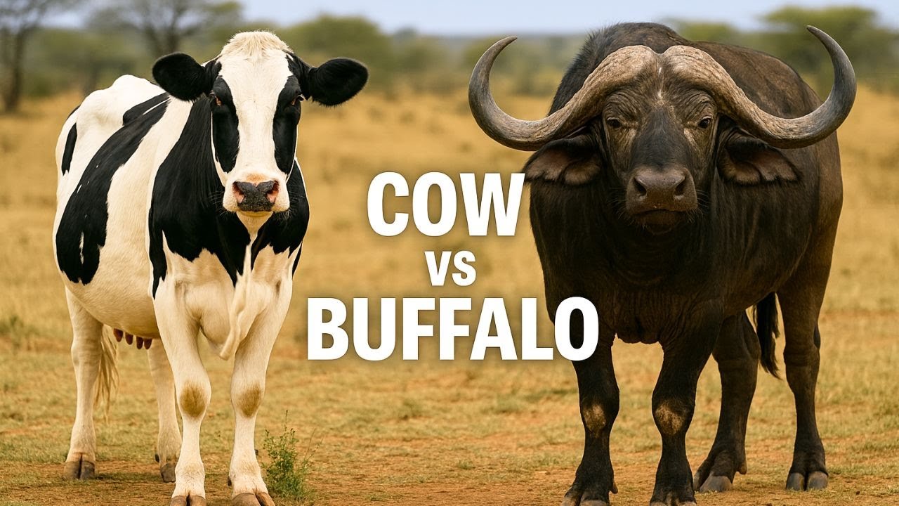 Cow vs Buffalo: What are the Main Differences?