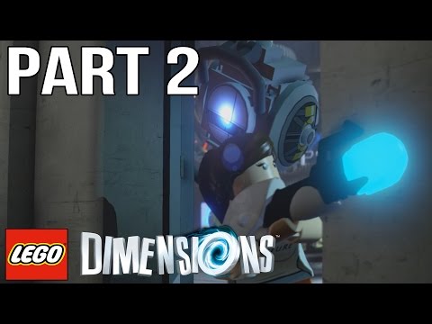 LEGO Portal 2 Walkthrough Part 2 - LEGO Dimensions Portal 2 Level Pack