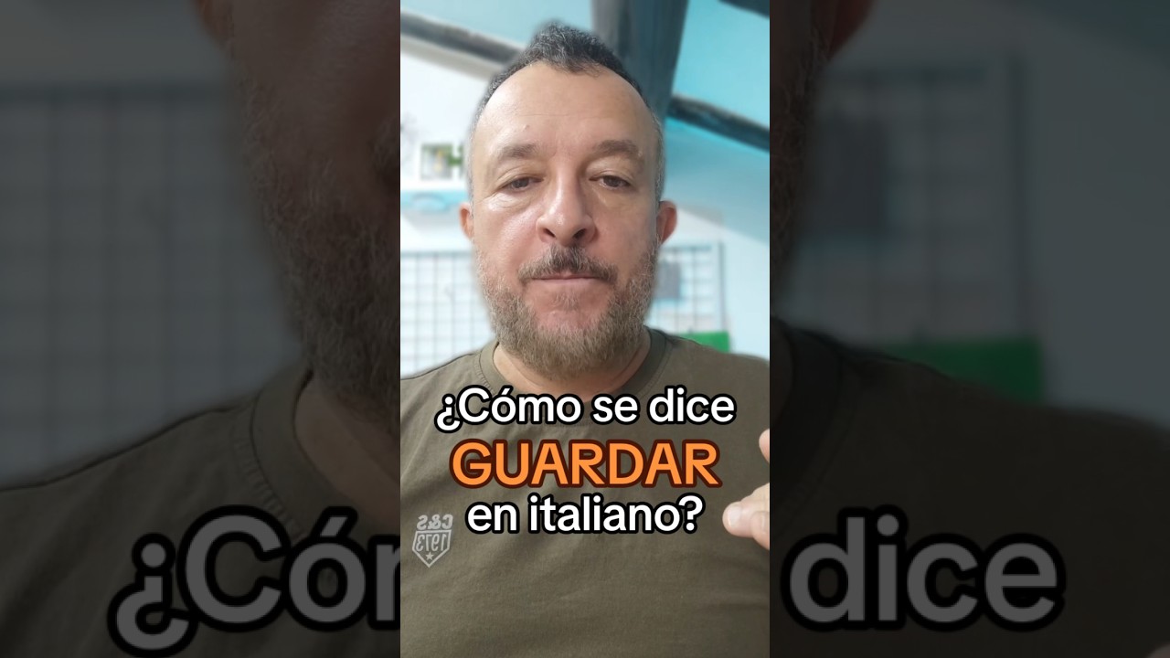 GUARDAR en italiano