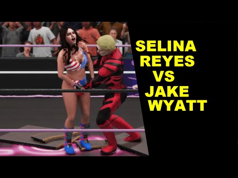 GLOW 1985 Selina Reyes vs Jake Wyatt - Mixed Extreme Rules