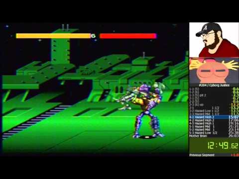 Cyborg Justice (24:54) Speedrun Genesis