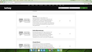 betway Zahlung - Ein & Auszahlung bei Wettanbieter
