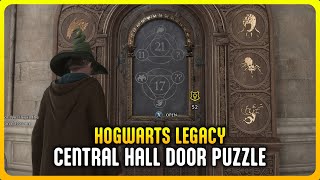 Hogwarts Legacy - How to Solve Central Hall Door Puzzle Guide