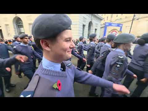 Royal Air Force Air Cadet contingent , Lord Mayor's Show 2025 